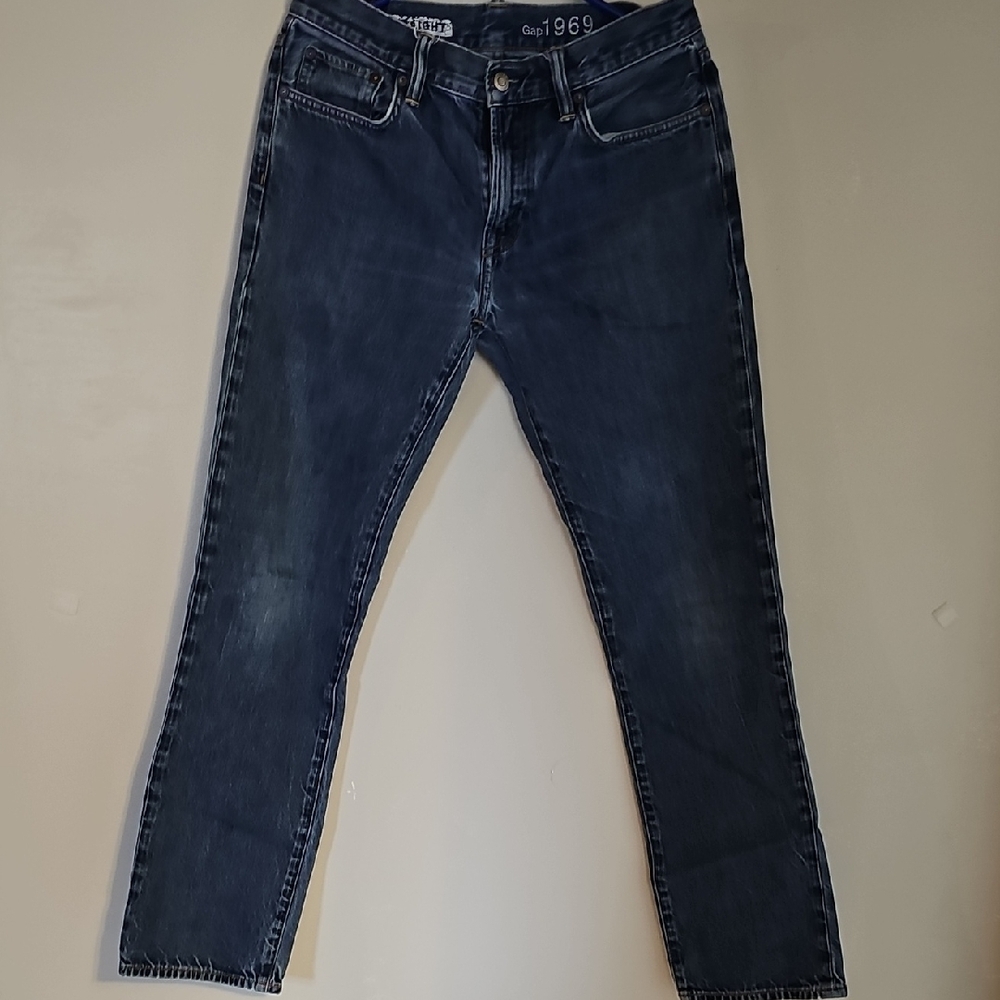 GAP Blue Straight Jeans